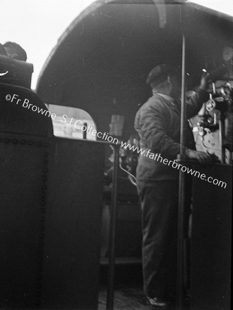 ENGINE DRIVER AT THE FOOTPLATE